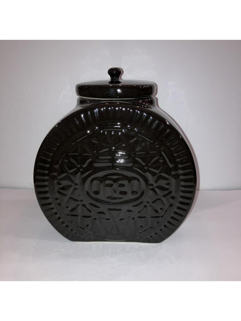 Vintage 1970's Oreo Cookie Jar Excellent Condition Authentic Oreo Brand NEW Box